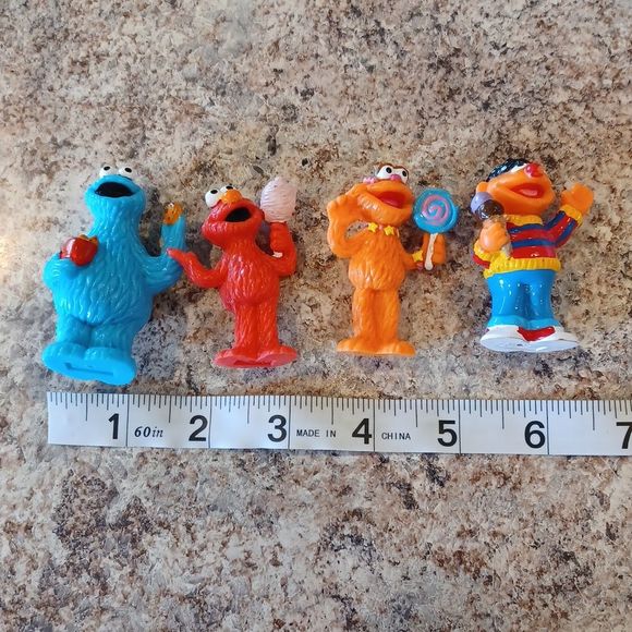 Vintage SESAME STREET JHP Characters Cake Toppers - Picture 4 of 16
